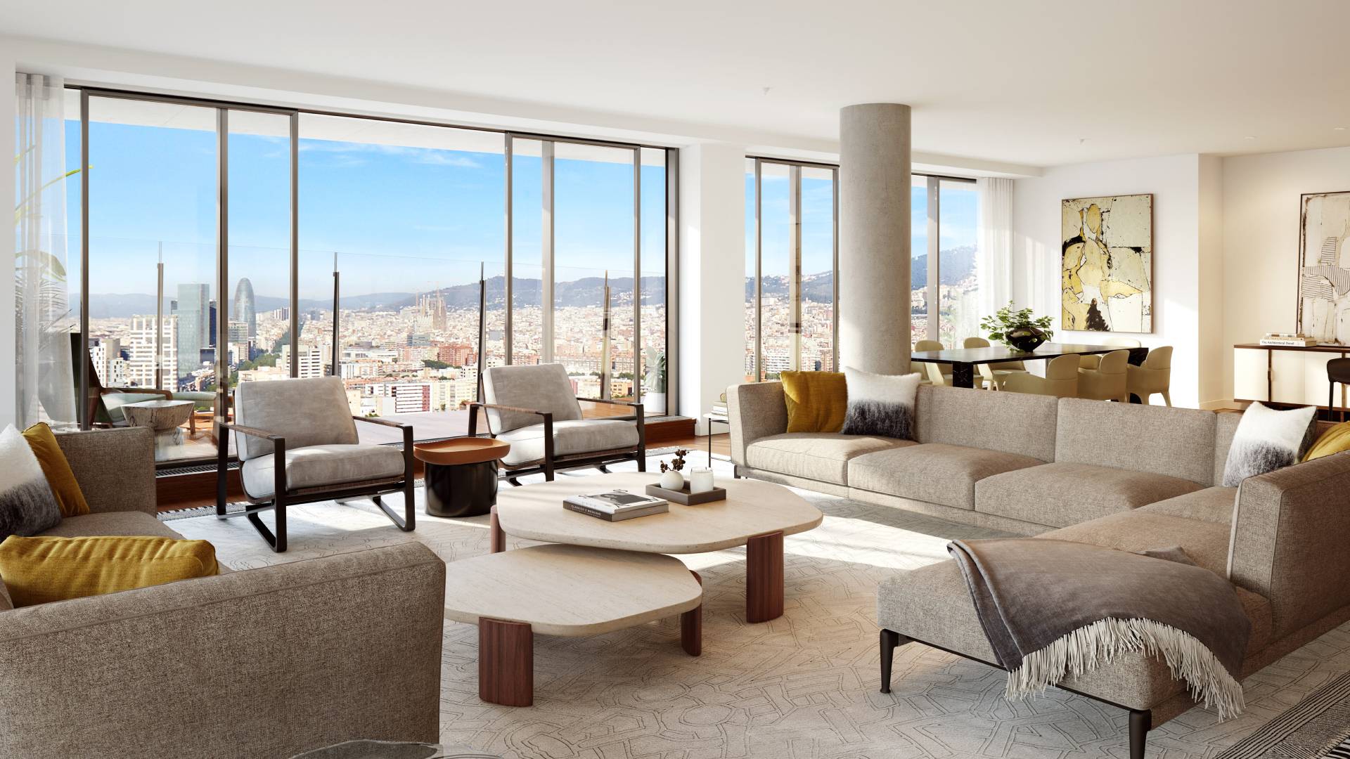 Antares Barcelona  Luxury 4-Bedroom Apartments for Sale in Barcelona